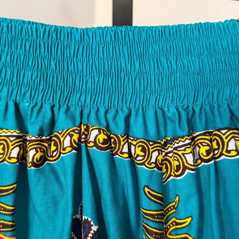 Colorful Patterned Women's Skirt - Picture 2 of 4
